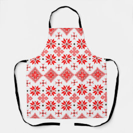 Ethno Slavic Motive Apron Schort