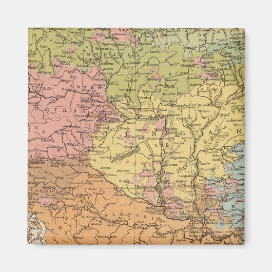 Ethnog Austria Hongarije Magneet (Voorkant)