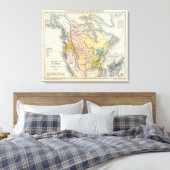 Ethnografieken van Noord-Amerika Canvas Afdruk (Insitu (Slaapkamer))