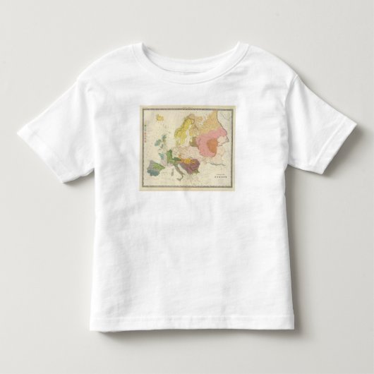 Ethnografisch Europa Kinder Shirts (Voorkant)