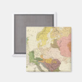 Ethnografisch Europa Magneet (Voorkant / Achterkant)