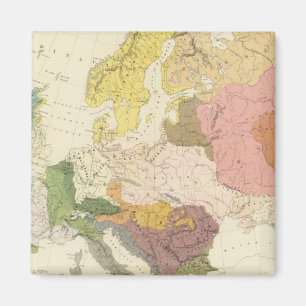 Ethnografisch Europa Magneet