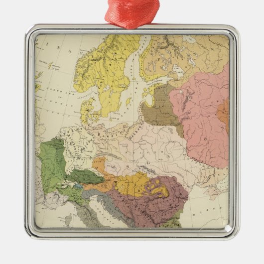 Ethnografisch Europa Metalen Ornament (Voorkant)