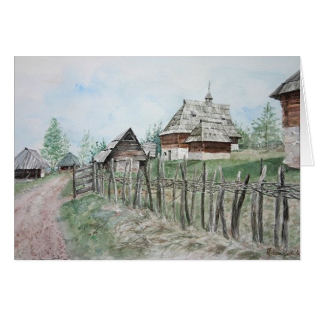 Ethnografisch museum, Sirogojno (Voorkant Horizontaal)