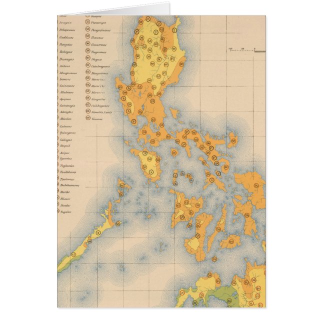Ethnografische kaart nr. 3 (Voorkant)