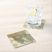 Ethnografische kaart van het Ottomaanse Rijk Kartonnen Onderzetters (Insitu)