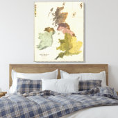 Ethnographic, Gt Brit, Ierland Canvas Afdruk (Insitu (Slaapkamer))