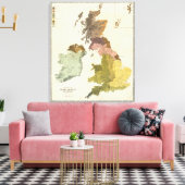 Ethnographic, Gt Brit, Ierland Canvas Afdruk (Insitu (Woonkamer))