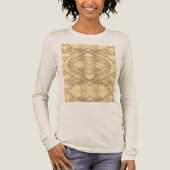 Ethnuc Boho Chic – Native Abstract Fantasy Tri-Blend Shirt (Voorkant)