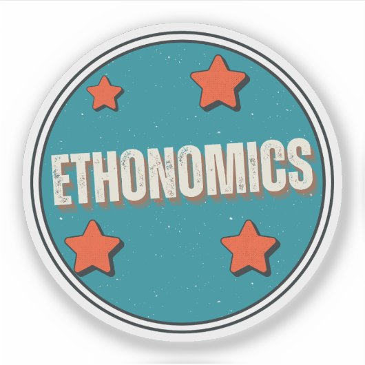 Ethonomie Sticker (Voorkant)