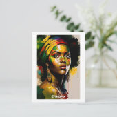 Ethopia Briefkaart - Wereld aan het Collectie van (Staand voorkant)