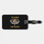 Eticette De Kracht is in mij Bagagelabel (Achterkant horizontaal)