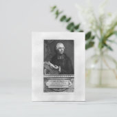 Etienne Bonnot de Condillac Briefkaart (Staand voorkant)