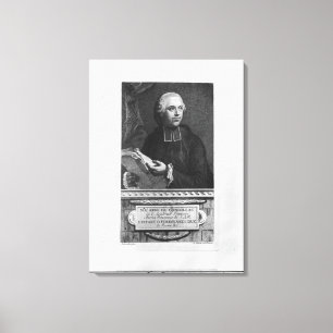 Etienne Bonnot de Condillac Canvas Afdruk