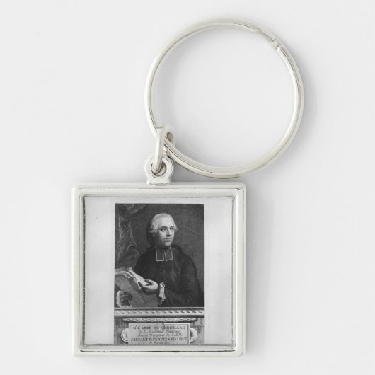 Etienne Bonnot de Condillac Sleutelhanger (Voorkant)