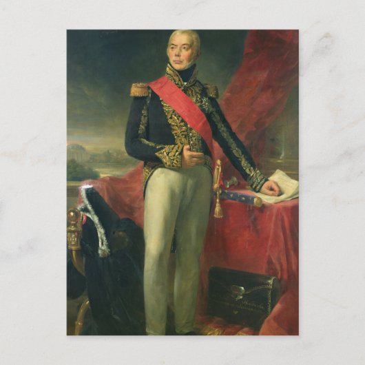 Etienne-Jacques-Joseph-Alexandre Macdonald Briefkaart (Voorkant)