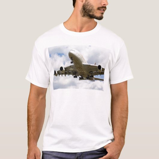 Etihad Airbus A380 T-shirt (Voorkant)