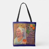 Etiket 1930-vruchten Victoria-sinaasappels Tote Bag (Achterkant)