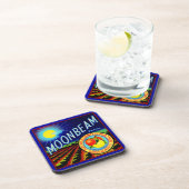 Etiket 1940 op fruitkratten Moonbeam citrus Bier Onderzetter (Rechterzijde)