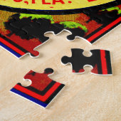 Etiket 1940 op fruitkratten Moonbeam citrus Legpuzzel (Zijkant)