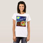 Etiket 1940 op fruitkratten Moonbeam citrus T-shirt (Voorkant volledig)