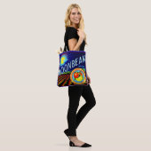 Etiket 1940 op fruitkratten Moonbeam citrus Tote Bag (Op model)