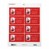 Etiket adres ornament (Full Sheet)