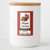 Etiket ahornstroop 3x2 (Voorkant)