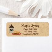 Etiket ahornstroop klein (Insitu)