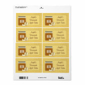 Etiket appelboter (Full Sheet)