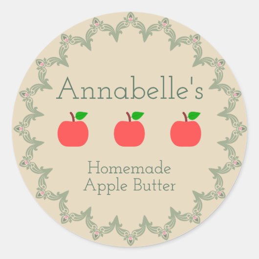 Etiket appelboter (Voorkant)