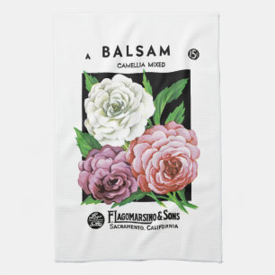 Etiket Balsam-pakket Theedoek