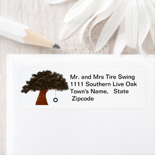 Etiket bandschommel (Insitu)