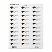 Etiket bandschommel (Full Sheet)