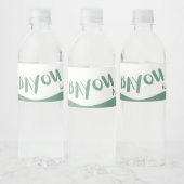 Etiket Bayou Water Fles (Flessen)