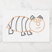 Etiket Beer bijen (Enkel label)