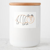 Etiket Beer bijen (Voorkant)