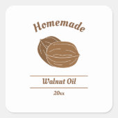 Etiket bewerkbare noten Sticker (Voorkant)