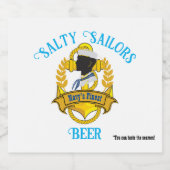 Etiket bier (Enkel label)