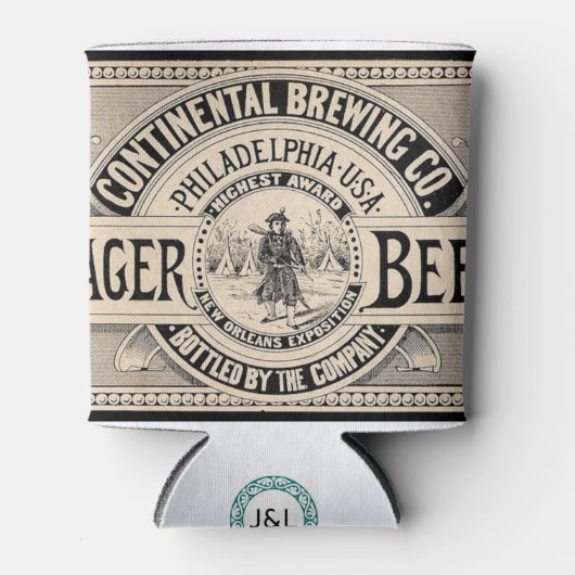 Etiket  bier blikjeskoeler (Voorkant)