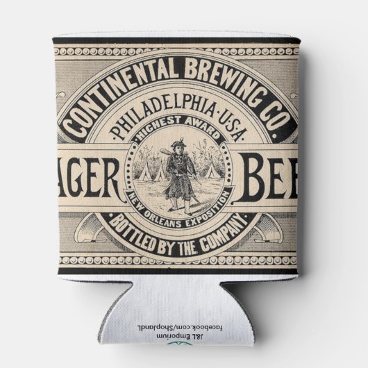 Etiket  bier blikjeskoeler (Achterkant)