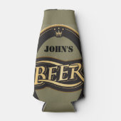 Etiket bier Ontwerpflesje/Koelbox Flesjeskoeler (Voorkant)