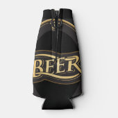 Etiket bier Ontwerpflesje/Koelbox Flesjeskoeler (Achterkant)
