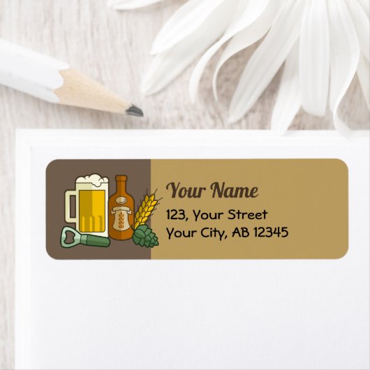 Etiket bier-pictogrammen (Insitu)