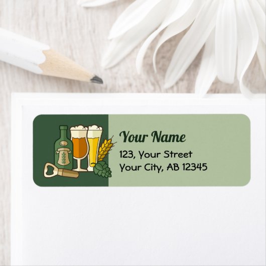 Etiket bier-pictogrammen (Insitu)