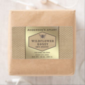 Etiket  bijenhonig honingbijen (Insitu)