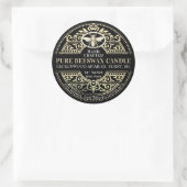 Etiket bijenwas (Tas)