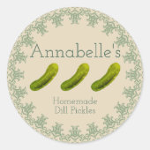 Etiket booraugurken (Voorkant)