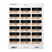 Etiket bruine eieren (Full Sheet)