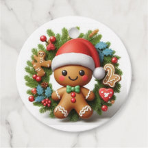 Etiket Cadeau "Bonman Pain d'Epices"